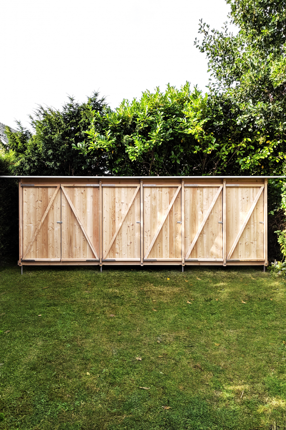 Ansicht Gartenhaus Bos en Duin - Aretz Dürr Architektur Köln