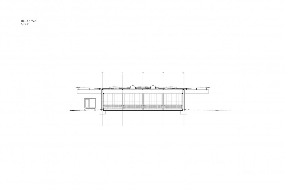 Querschnitt - Halle S // 46 in Altenkirchen - Aretz Dürr Architektur BDA Köln