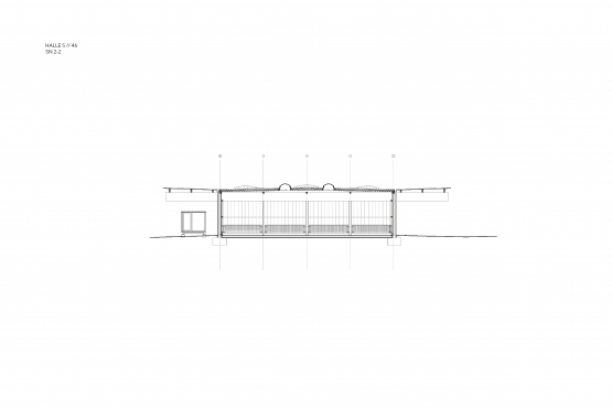 Querschnitt - Halle S // 46 in Altenkirchen - Aretz Dürr Architektur BDA Köln 