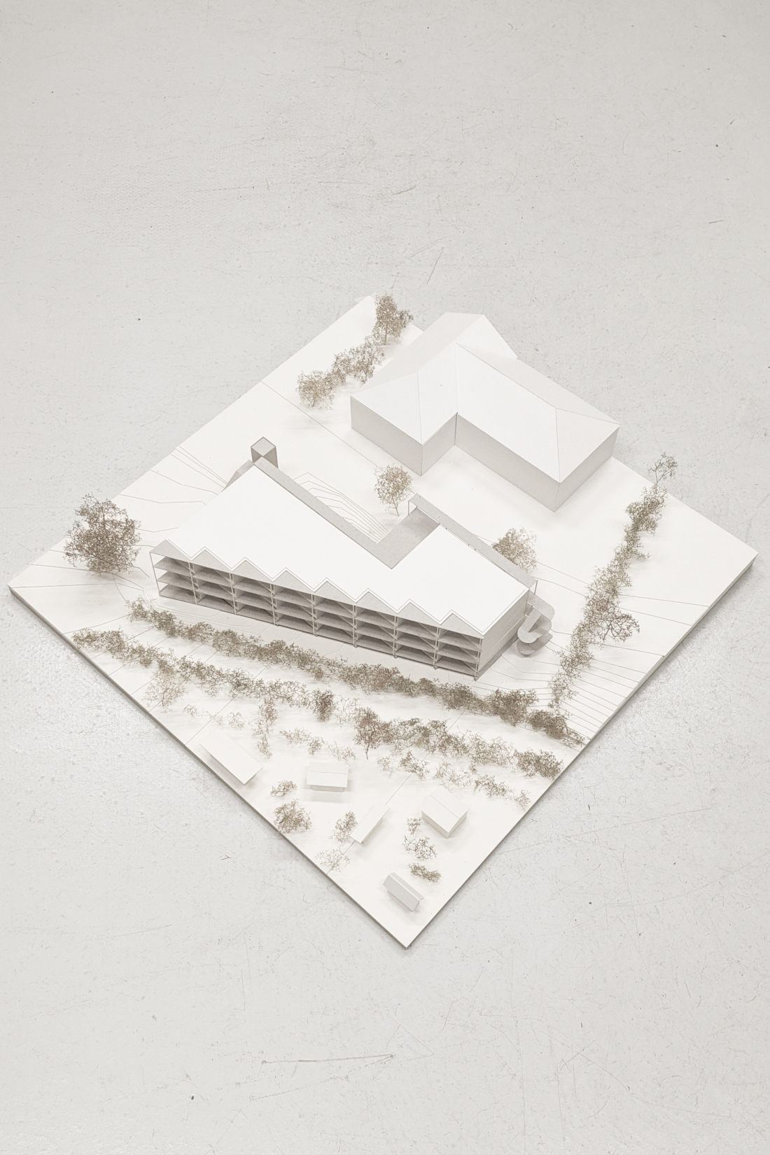 Modellfoto 06 - Wohnen N // 33 Aachen - Aretz Dürr Architektur BDA Köln 