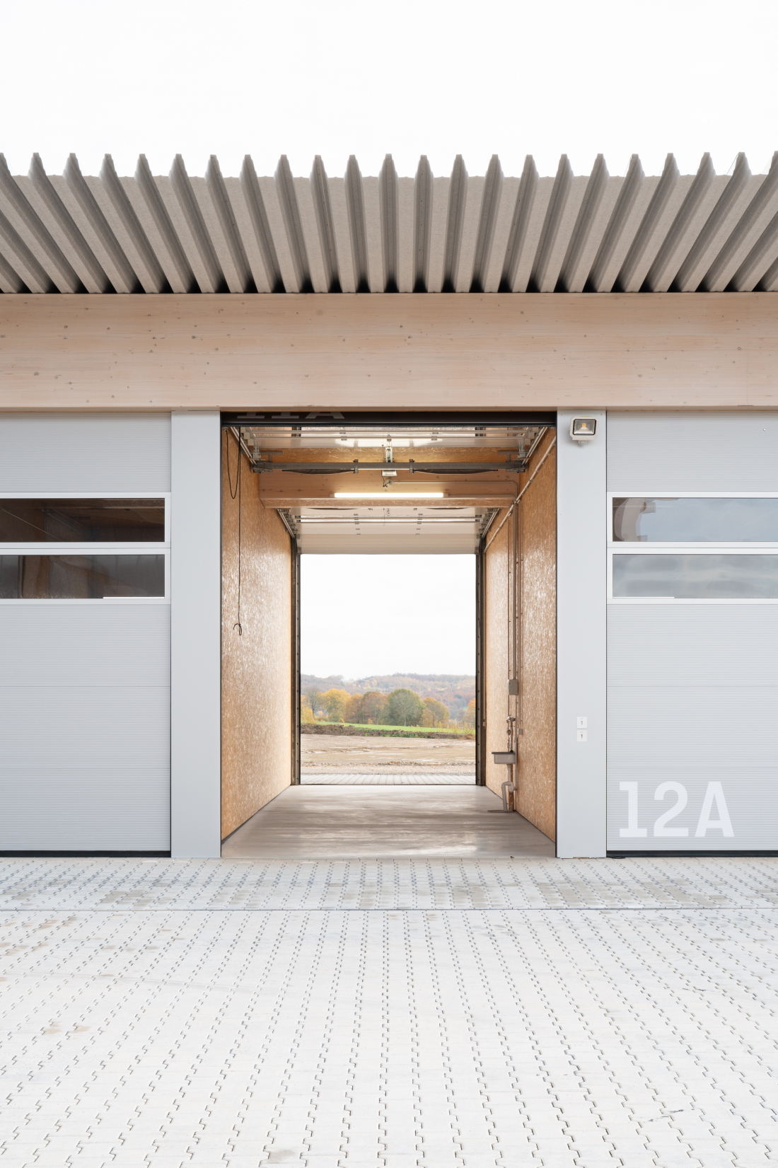 Sektionaltor Garage - Aretz Dürr Architektur Köln