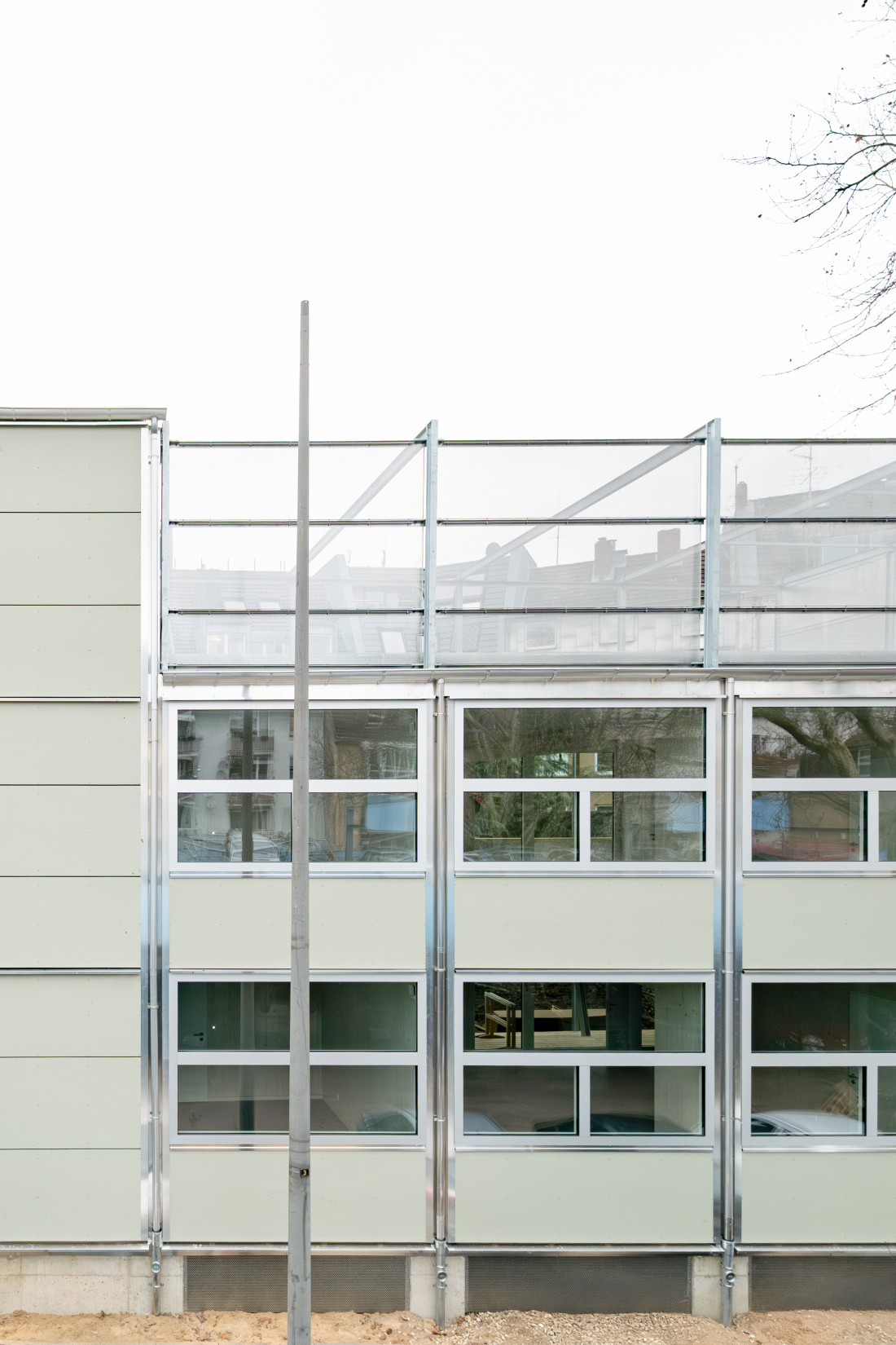 Glasfassade Holzmodulbau - Aretz Dürr Architektur Köln