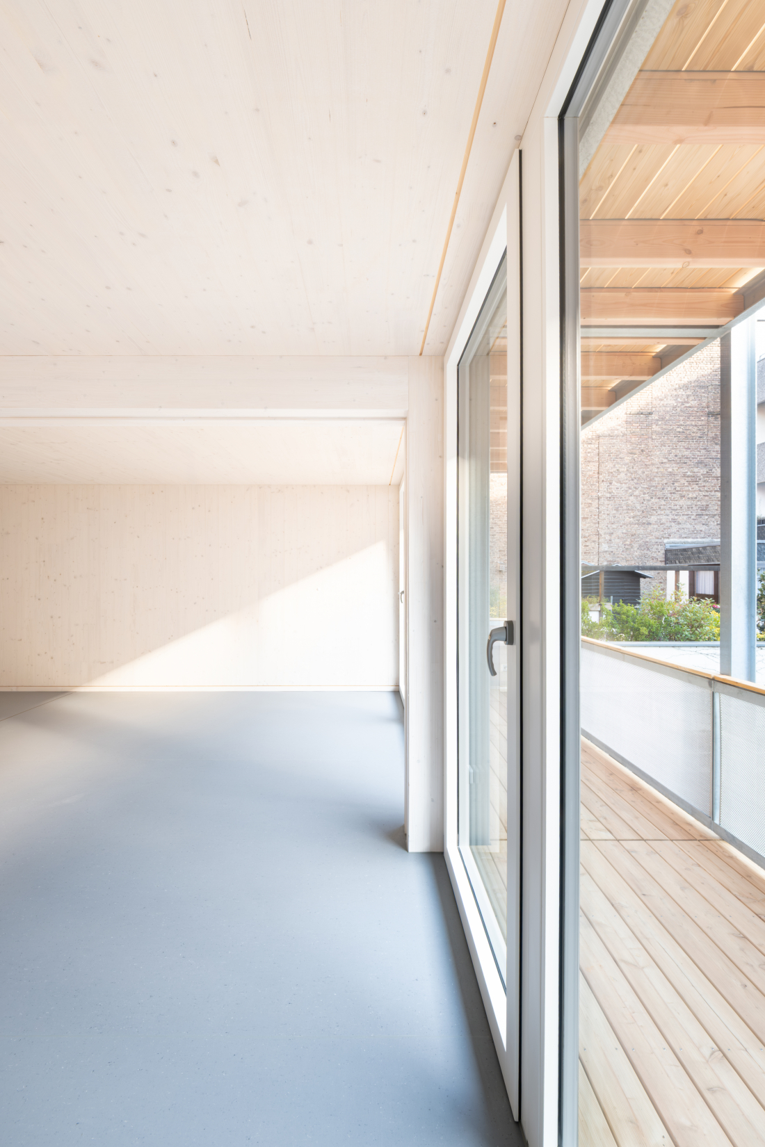 Holzwände Brettsperrholz - Aretz Dürr Architektur Köln