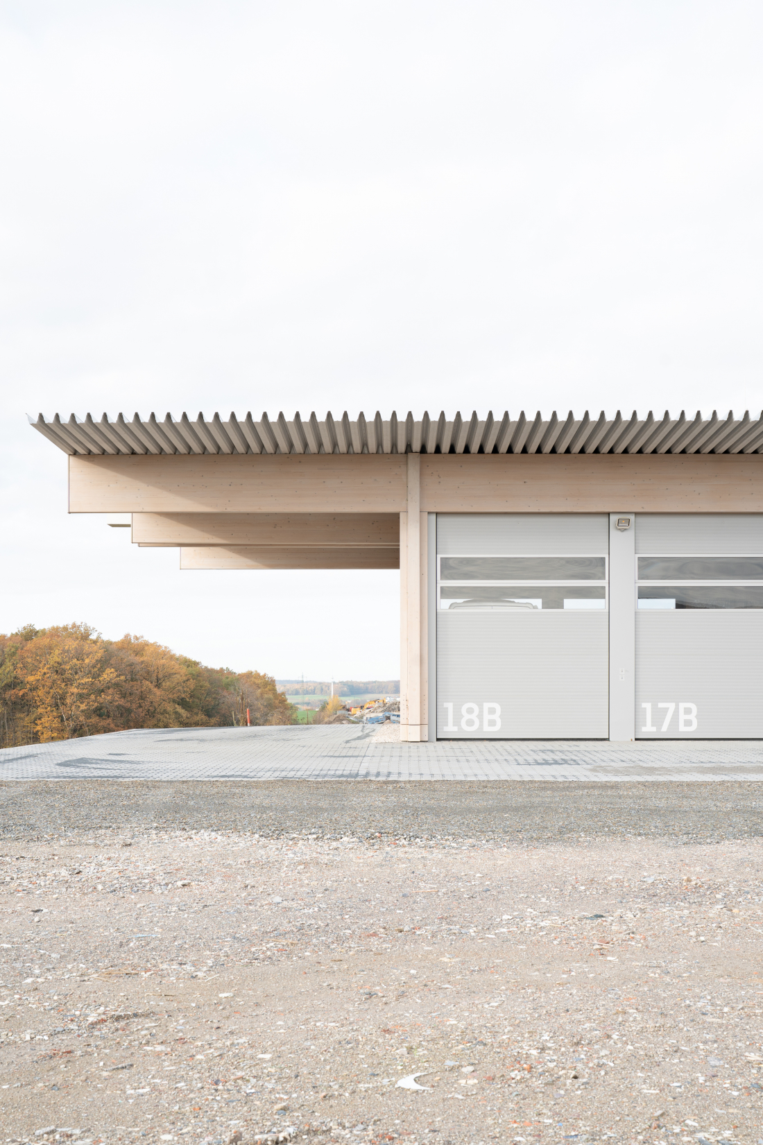 Holzbinder Halle - Aretz Dürr Architektur Köln