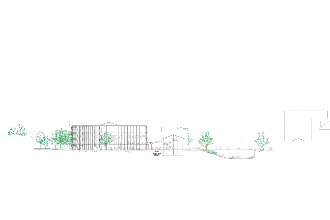 Ansicht Buergerhaus - Wettbewerb Bürgerhaus Olpe  - Aretz Dürr Architektur Köln