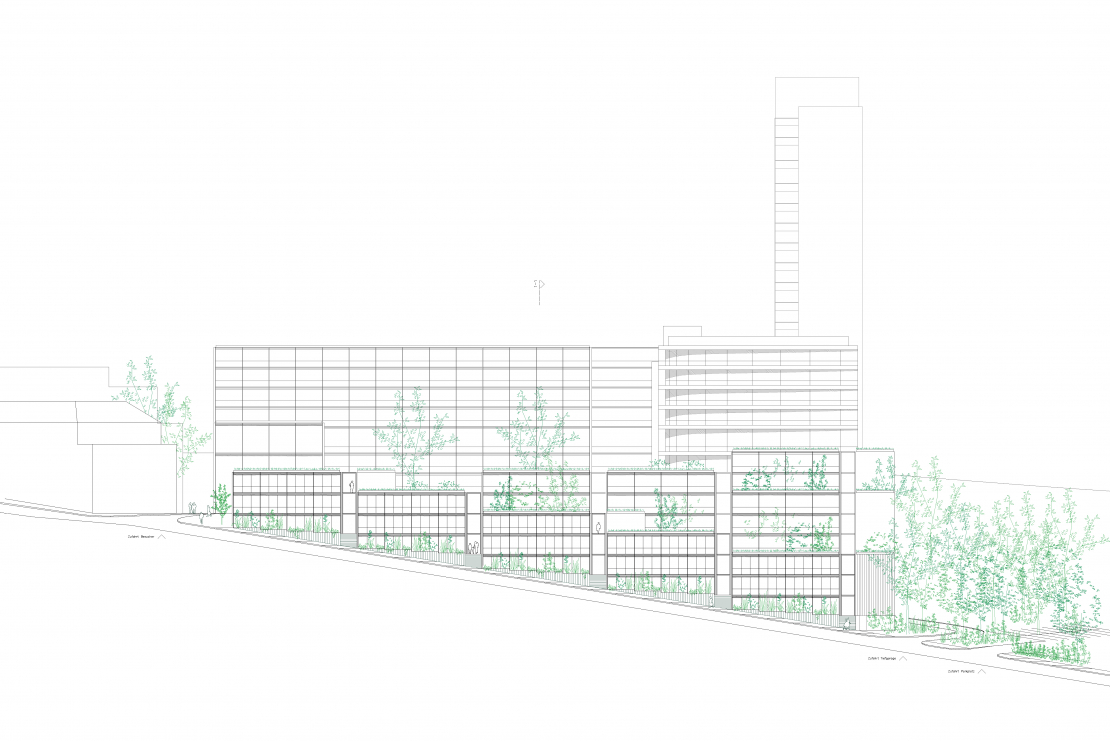 Ansicht Wiedenhof - Aretz Dürr Architektur Köln