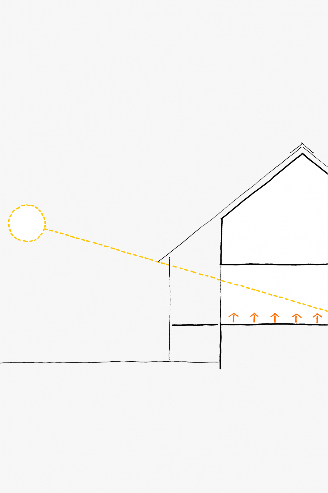 Piktogramm Sommer - Haus D // 6 Oberberg - Aretz Dürr Architektur BDA Köln 