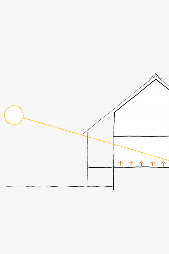 Piktogramm Sommer - Haus D // 6 Oberberg - Aretz Dürr Architektur BDA Köln 