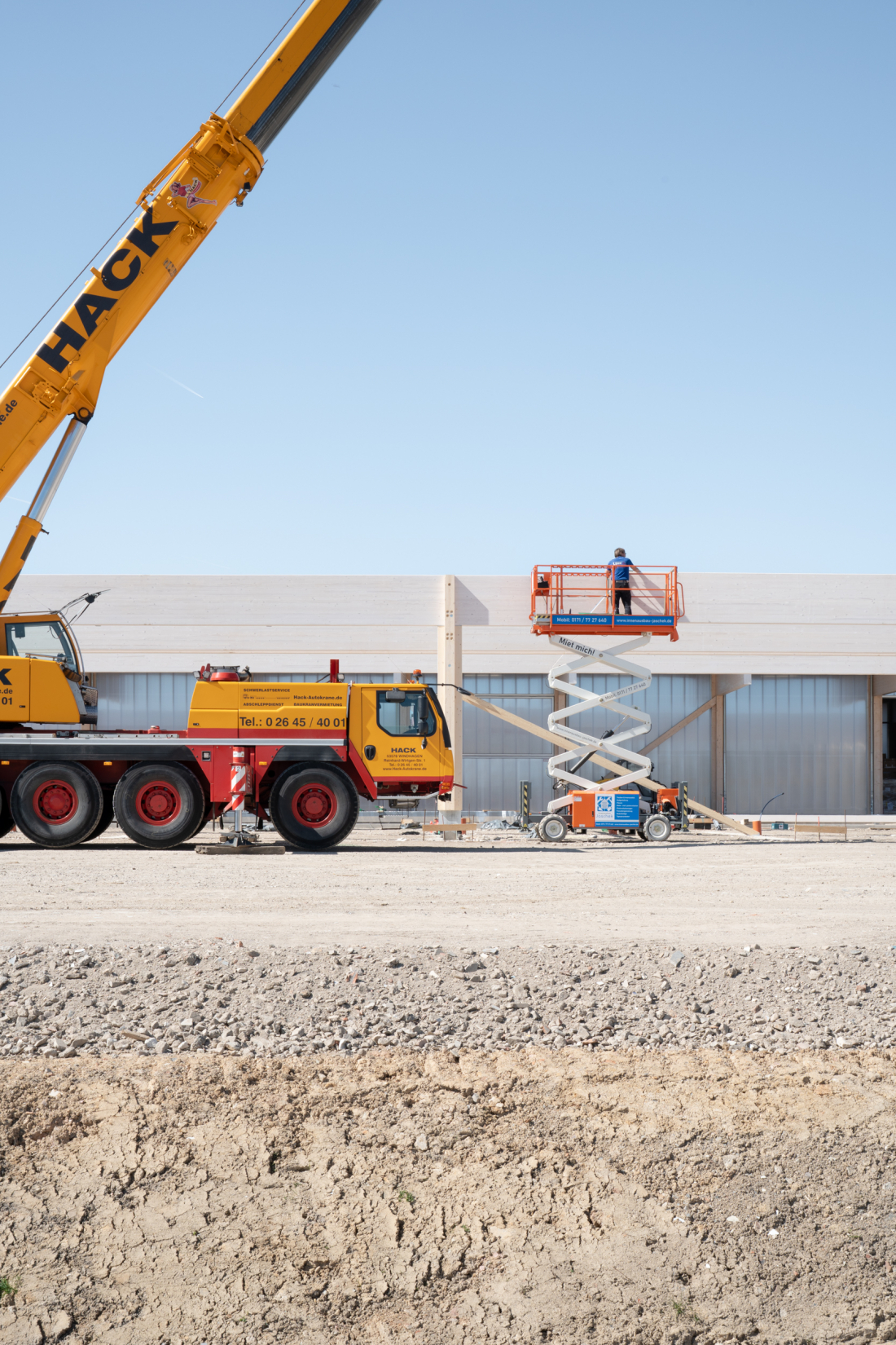 Baustellenbild - Halles S // 54 Altenkirchen - Aretz Dürr Archrichtektur BDA Köln 