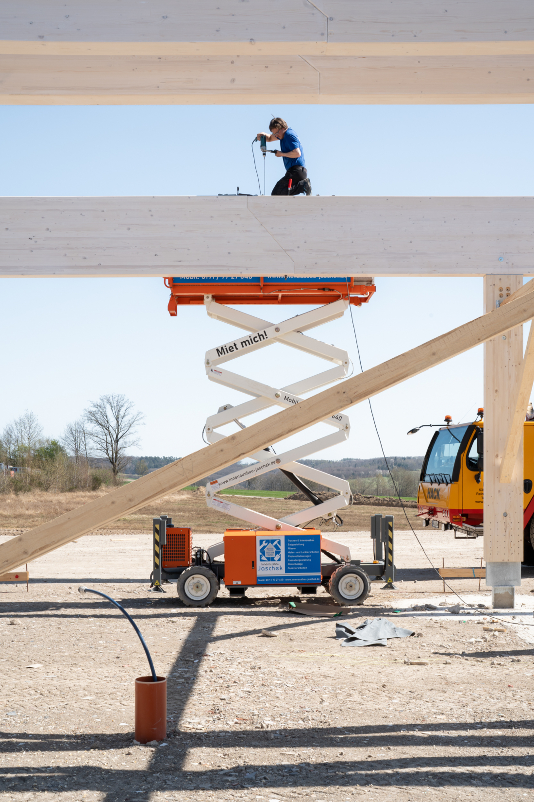 Baustellenbild 02 - Halles S // 54 Altenkirchen - Aretz Dürr Archrichtektur BDA Köln 