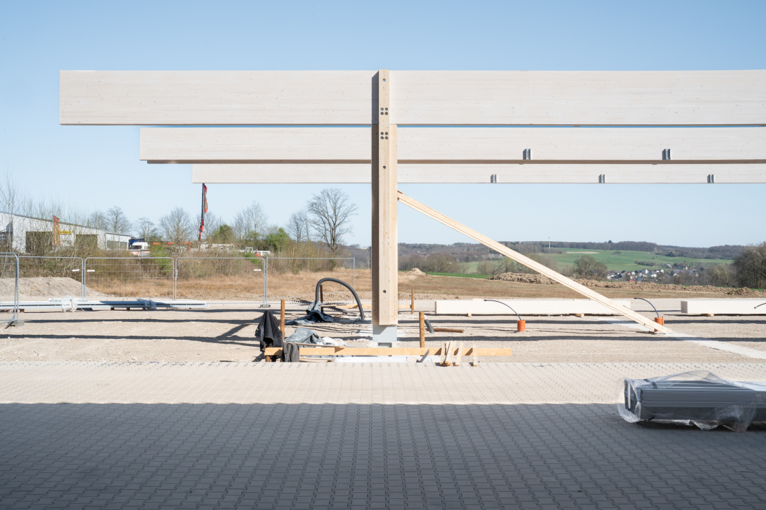 Baustellenbild 03 - Halles S // 54 Altenkirchen - Aretz Dürr Archrichtektur BDA Köln 