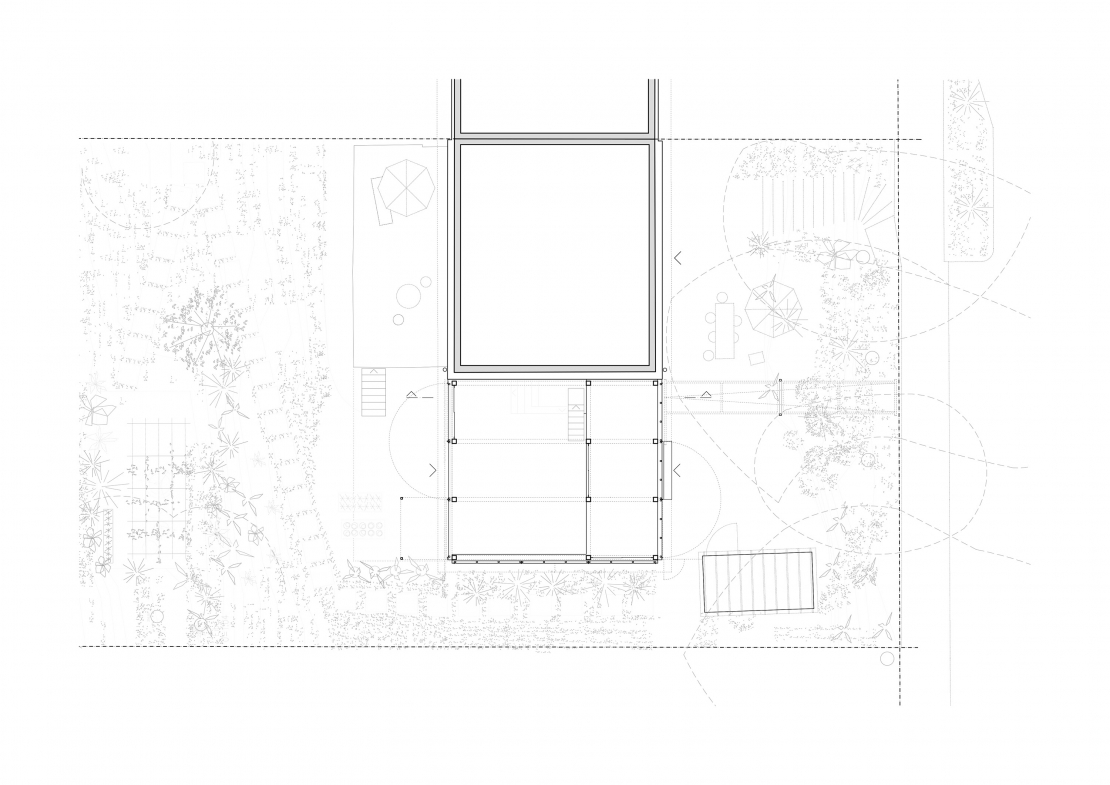 Grundriss Wintergarten Holzbau - Aretz Dürr Architektur Köln