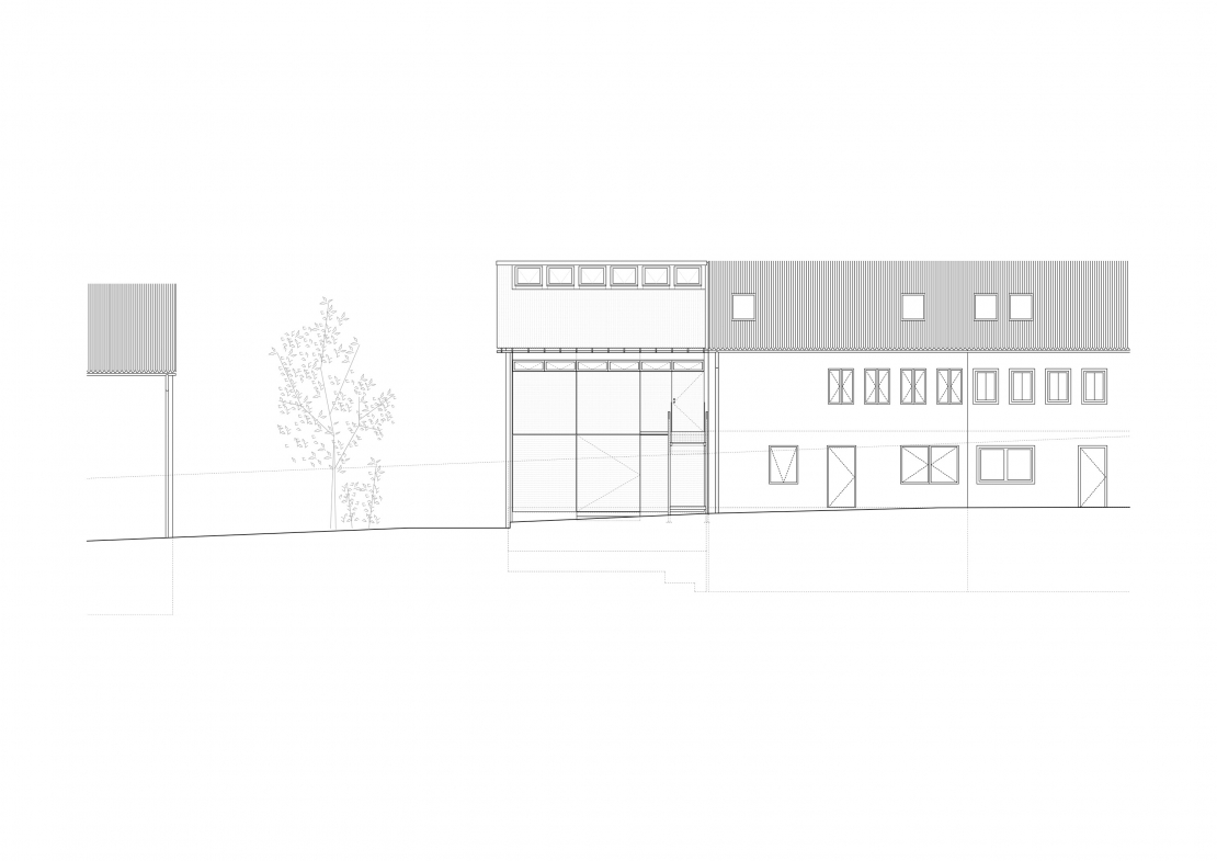 Ansicht Aluminium Fassade - Aretz Dürr Architektur Köln