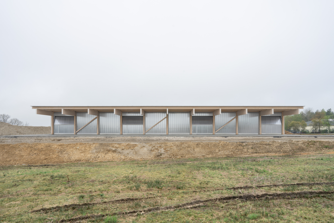 Tore Polycarbonat-Fassade - Aretz Dürr Architektur Köln