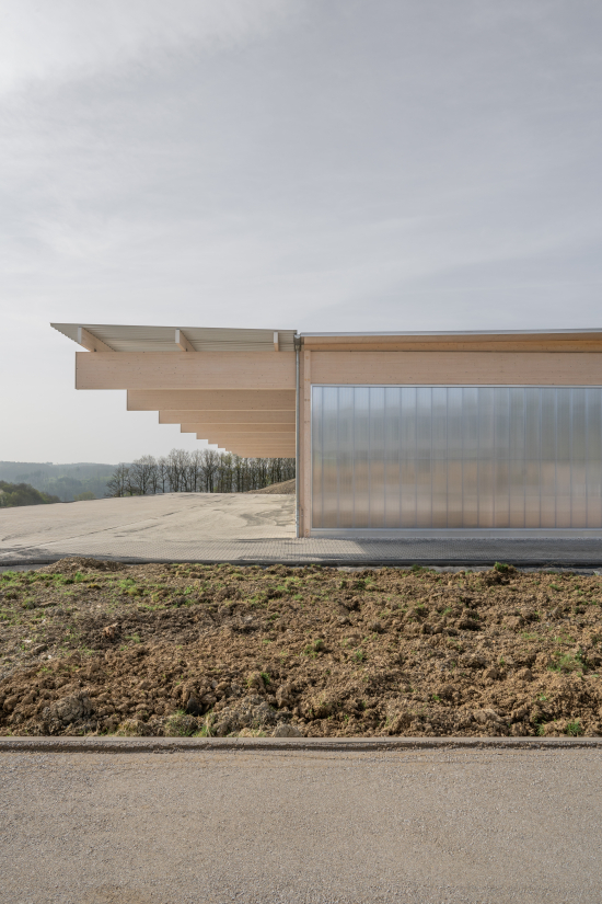 Polycarbonat Doppelsteg Fassade - Aretz Dürr Architektur Köln
