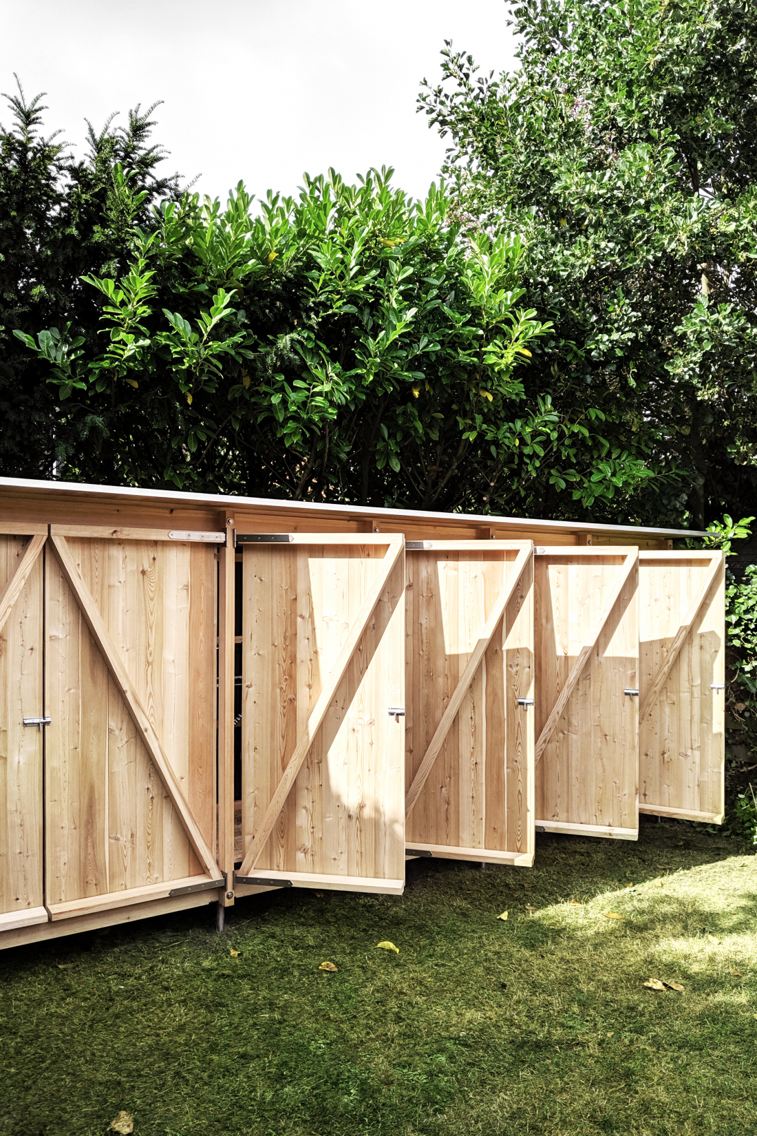 Holztüren Gartenhaus Bos en Duin - Aretz Dürr Architektur Köln