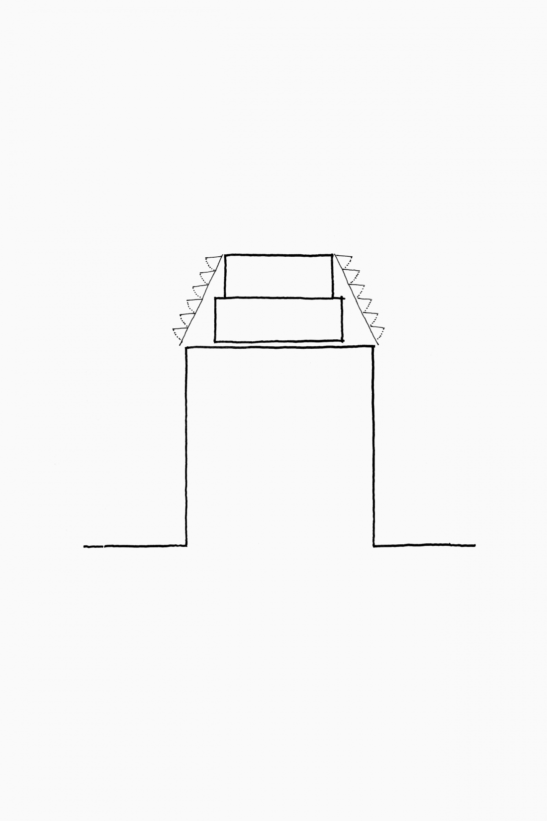 Skizze Struktur - Aufstockung S // 38 Köln  - Aretz Dürr Architektur BDA Köln 