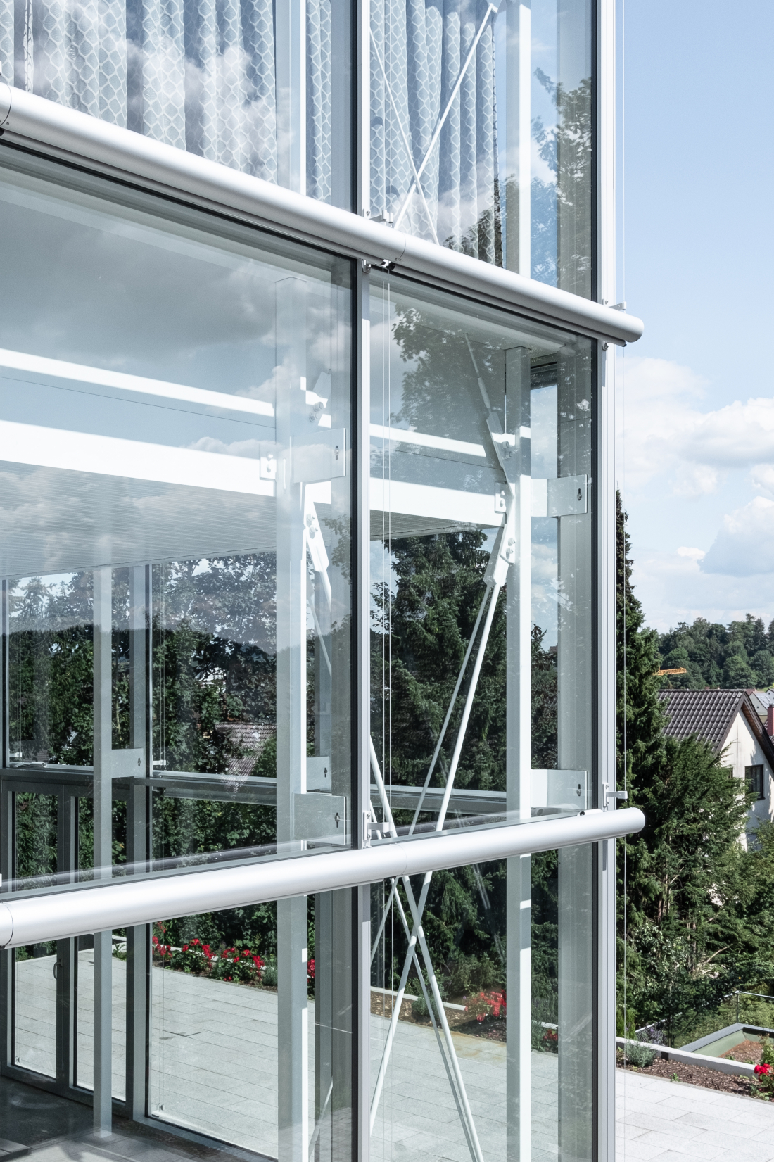 Fassadendetail Wohnhaus in Biberach - Aretz Dürr Architektur Köln