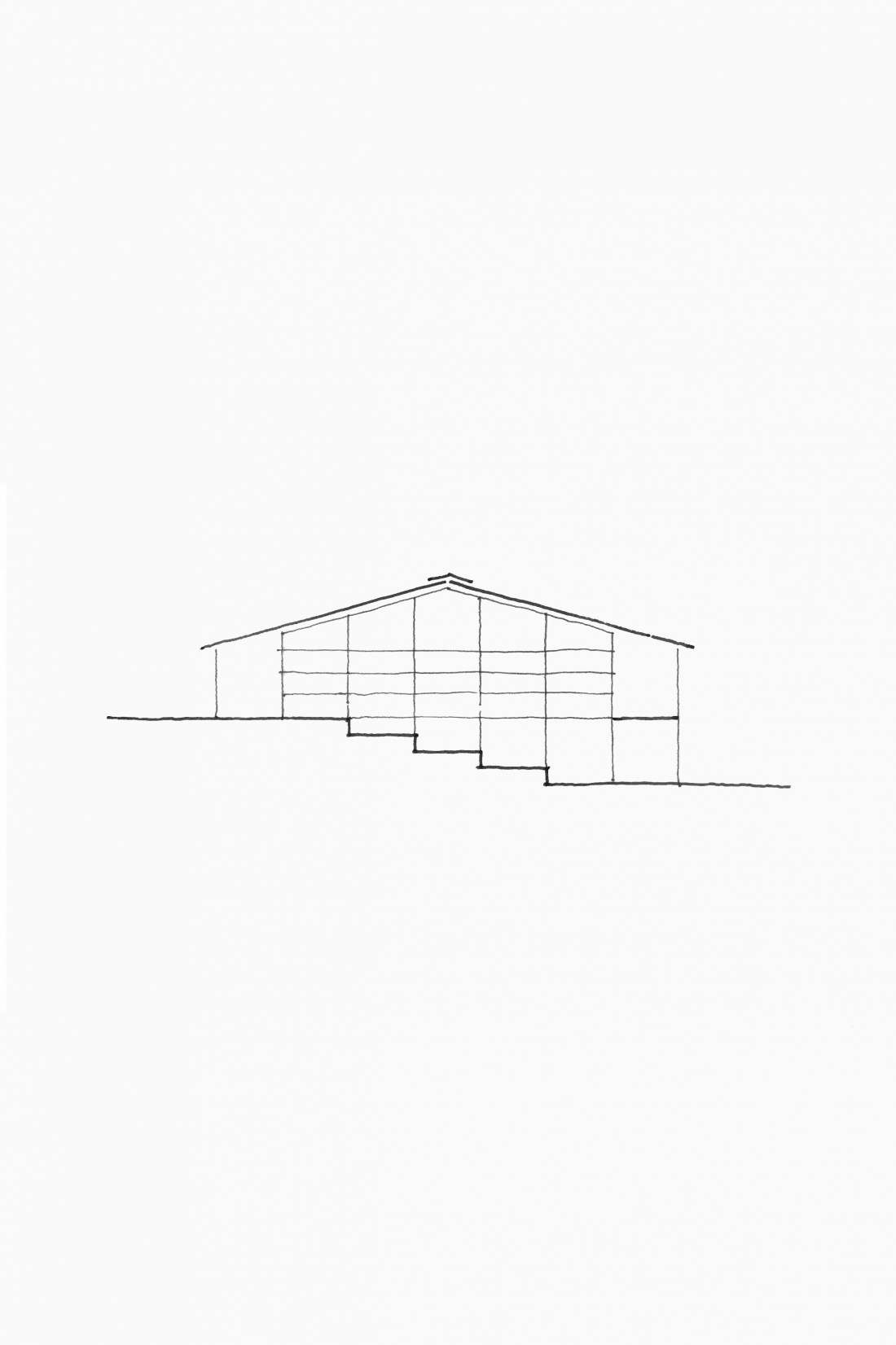 Skizze - Sporthalle G // 53 Gummersbach - Aretz Dürr Architektur BDA Köln 