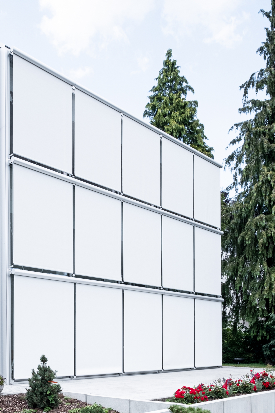 Textiler Sonnenschutz Wohnhaus in Biberach - Aretz Dürr Architektur Köln