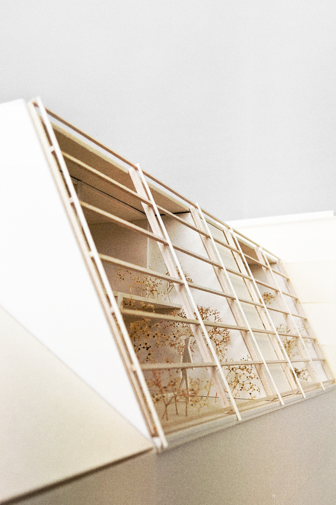 Modellfoto Perspektive - Aufstockung S // 38 Köln  - Aretz Dürr Architektur BDA Köln 