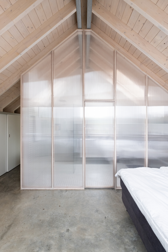 Schlafzimmer im Wohnhaus in Oberberg - Aretz Dürr Architektur Köln