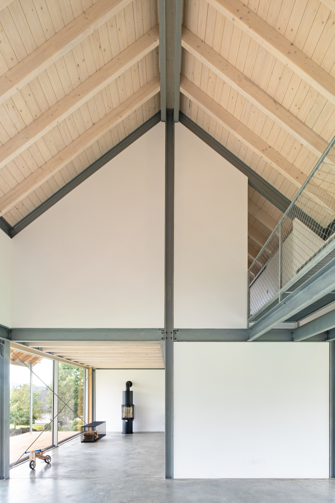 Galerie im Wohnhaus in Oberberg - Aretz Dürr Architektur Köln