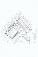 Isometrie Städtebau - Wettbewerb Südtondernsporthalle Niebüll  - Aretz Dürr Architektur Köln